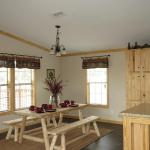 Pine Mountain Cabin on display at Recreational Resort Cottages in Athens, Texas